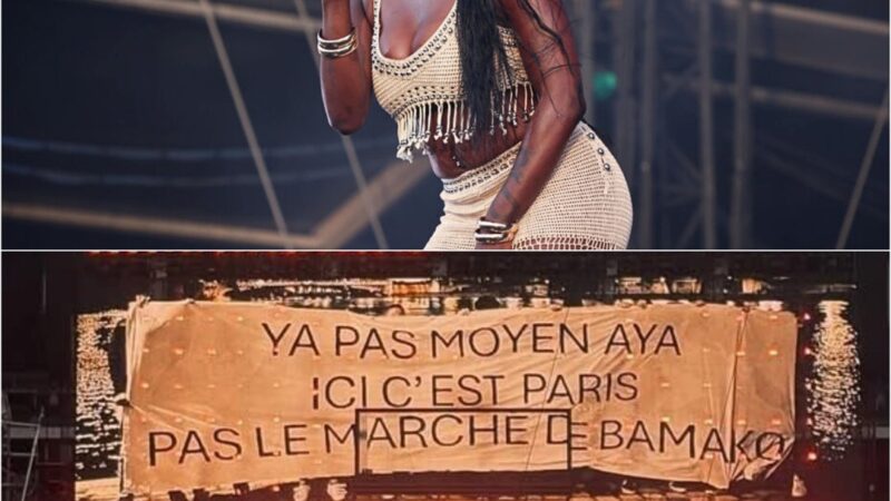 Aya Nakamura répond aux attaques racistes avec un geste fort 
