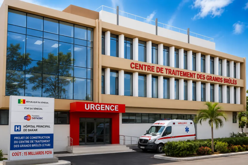 Centre de traitement des grands brûlés : le Sénégal lance un projet de 15 milliards FCFA