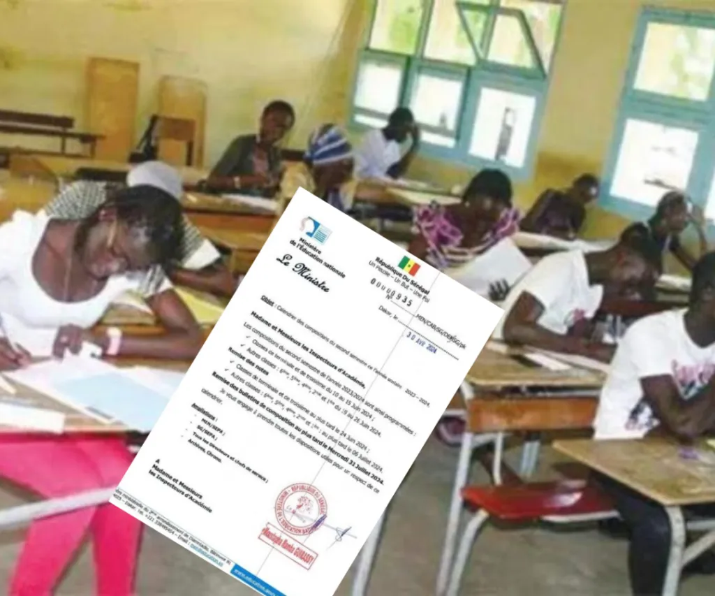 Année scolaire 2025-2026 :  le calendrier des compositions du second semestre  dévoilé