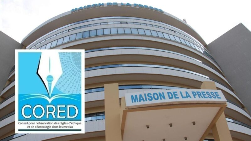 Fausse Une du journal Yoor-Yoor Bi : le CORED met en garde