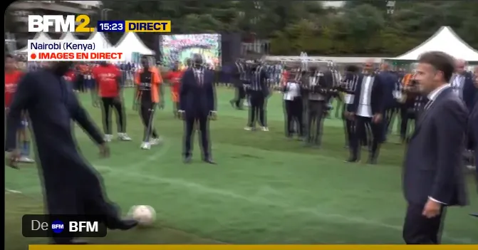Africa Forward 2026 : Macron et Diomaye Faye jouent au football (Vidéo)