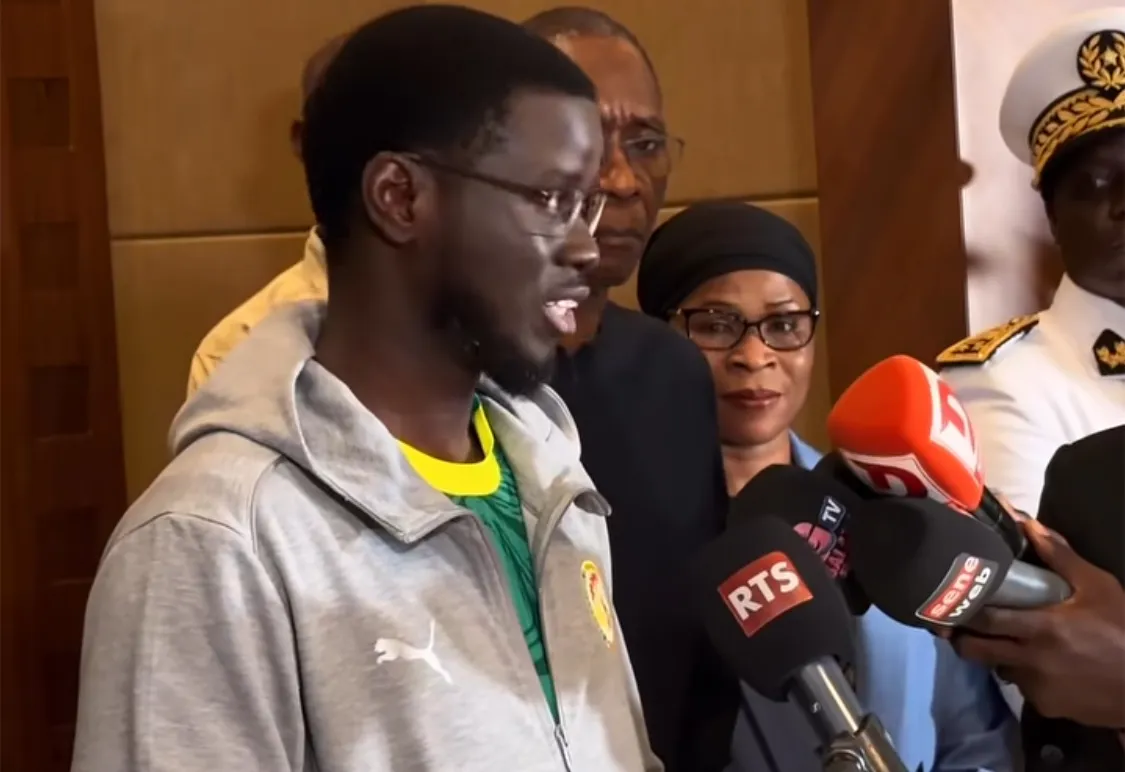 Le président Bassirou Diomaye Faye a salué « le courage » et « la dignité » des supporters