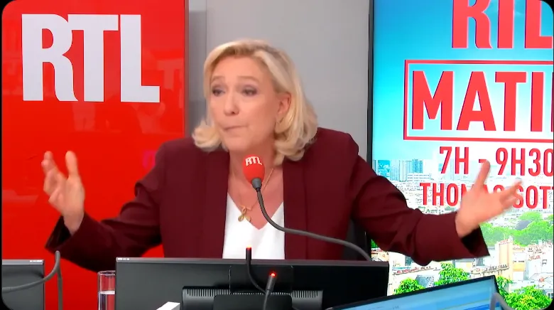 Marine Le Pen compare le départ de Mbappé du PSG à ses prises de position politiques