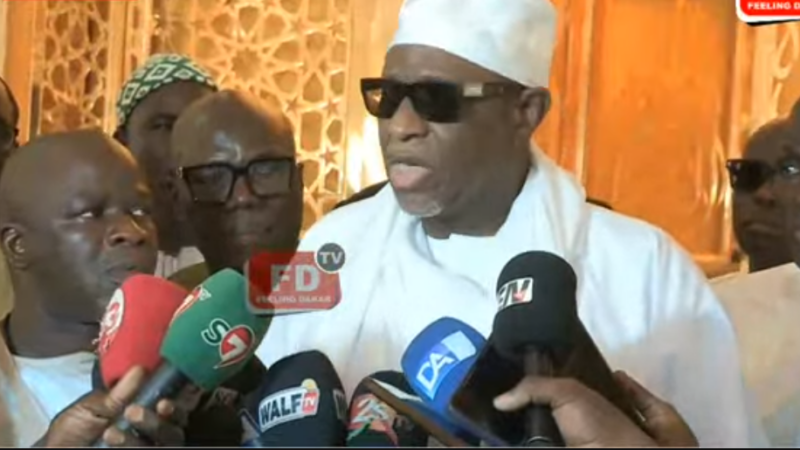 Mbackiyou Faye : « C’est un honneur pour nous de voir Ousmane Sonko prier ici »
