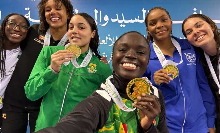 Natation : La sénégalaise Oumy Diop sacrée championne d’Afrique et qualifiée pour Pékin 2026
