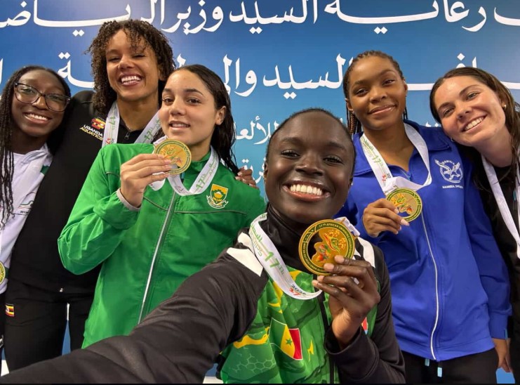 Natation : La sénégalaise Oumy Diop sacrée championne d’Afrique et qualifiée pour Pékin 2026