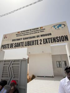 Mbour : inauguration d&rsquo;un poste de santé à Liberté II Extension pour 35 000 habitants