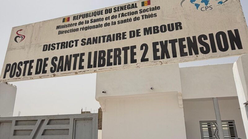 Mbour : inauguration d&rsquo;un poste de santé à Liberté II Extension pour 35 000 habitants