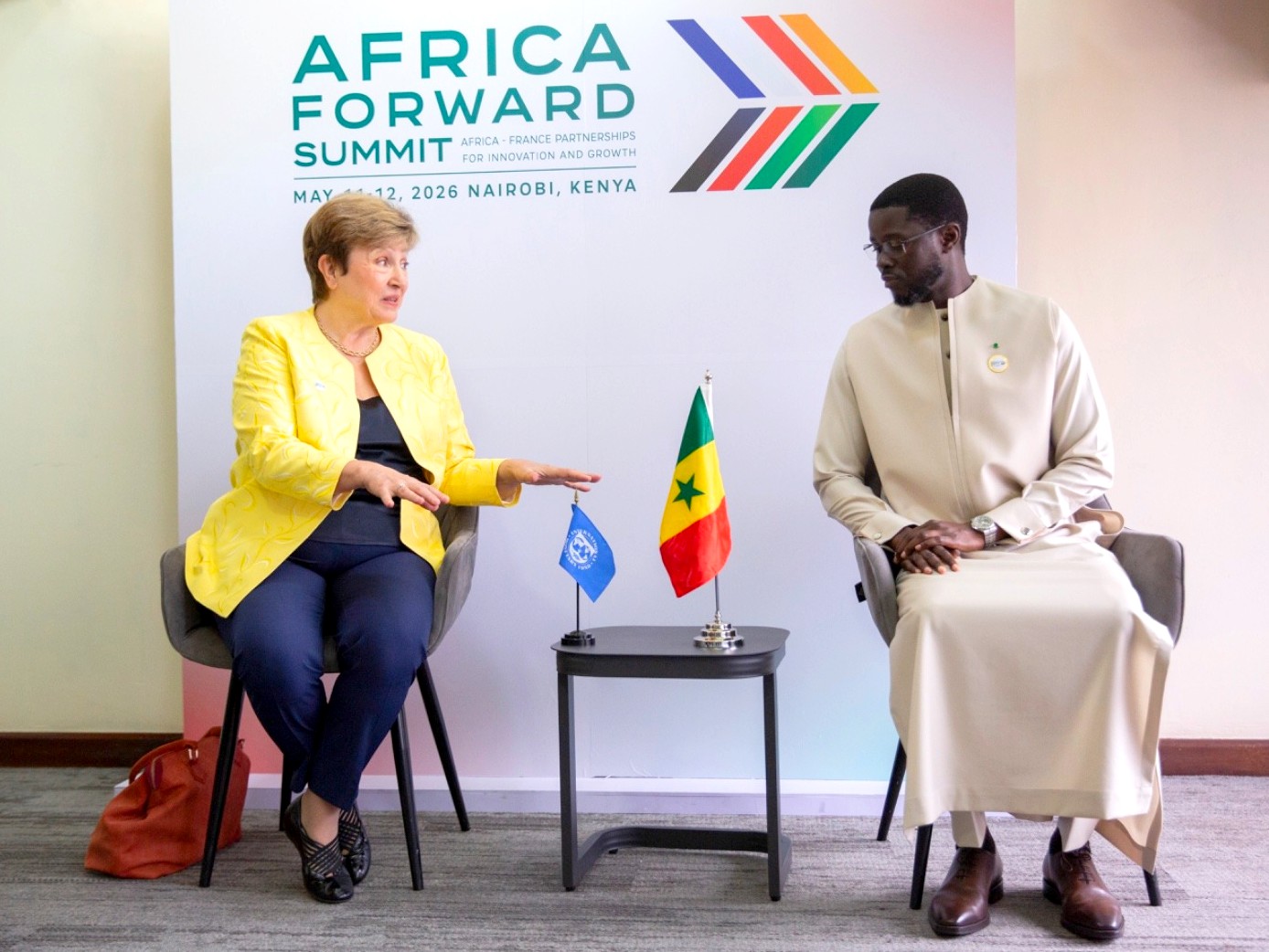 Dette du Sénégal : Kristalina Georgieva insiste sur la transparence après un sommet à Nairobi