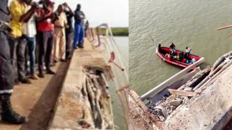 Fleuve Casamance : un minibus chute près du pont Émile Badiane, au moins un mort