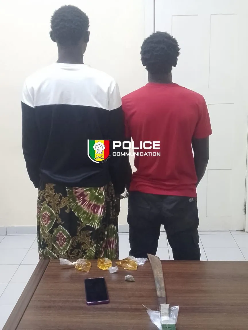 Thiaroye Azur : deux hommes armés d’une machette interpellés après une agression nocturne