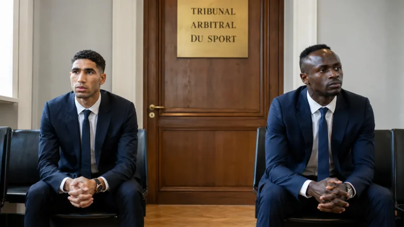 CAN 2025 : le dossier Sénégal-Maroc au TAS s&rsquo;enlise, aucune audience avant des mois