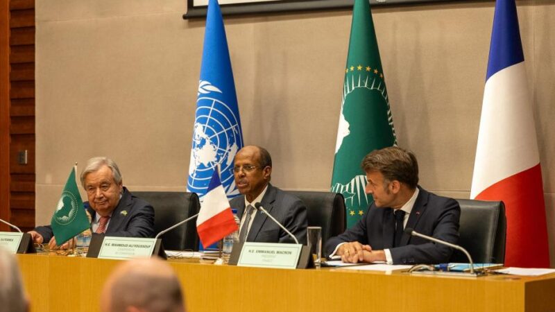 Crise au Moyen-Orient : Guterres, Youssouf et Macron appellent à une solidarité d&rsquo;urgence avec l&rsquo;Afrique