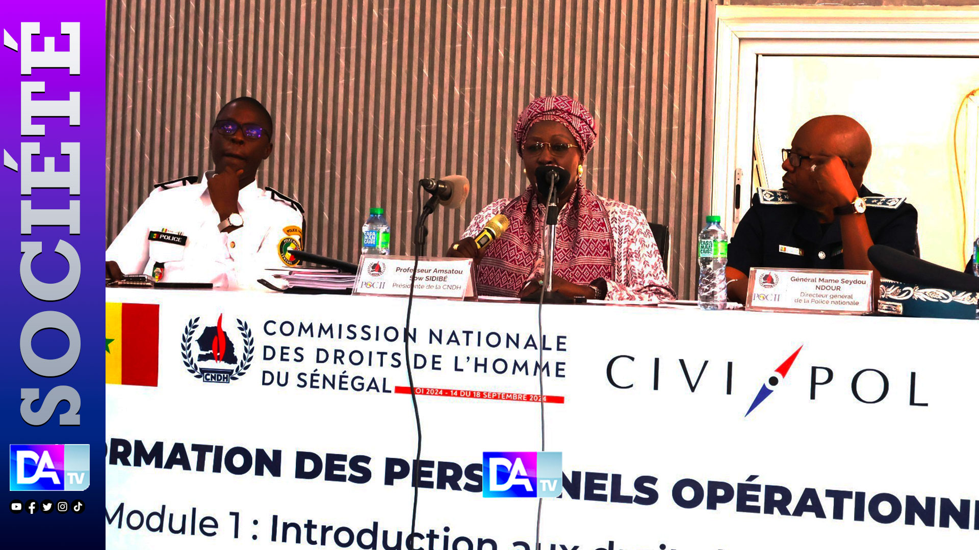 Migration et traite : ce que contient la formation lancée par la CNDH pour la Police