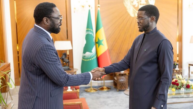 Bassirou Diomaye Faye reçoit Mamadou Tangara, envoyé de l’UA pour le Sahel