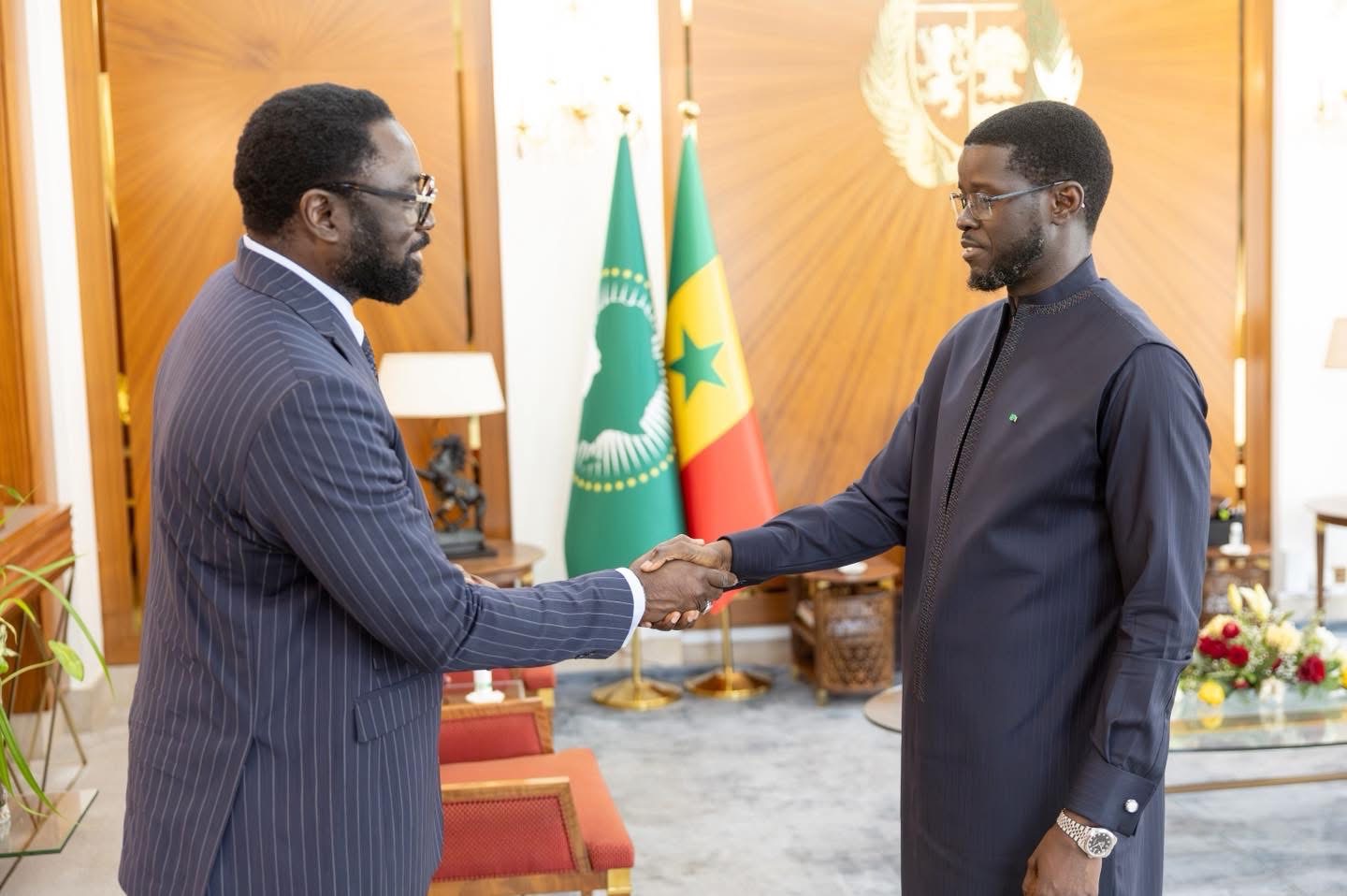 Bassirou Diomaye Faye reçoit Mamadou Tangara, envoyé de l’UA pour le Sahel