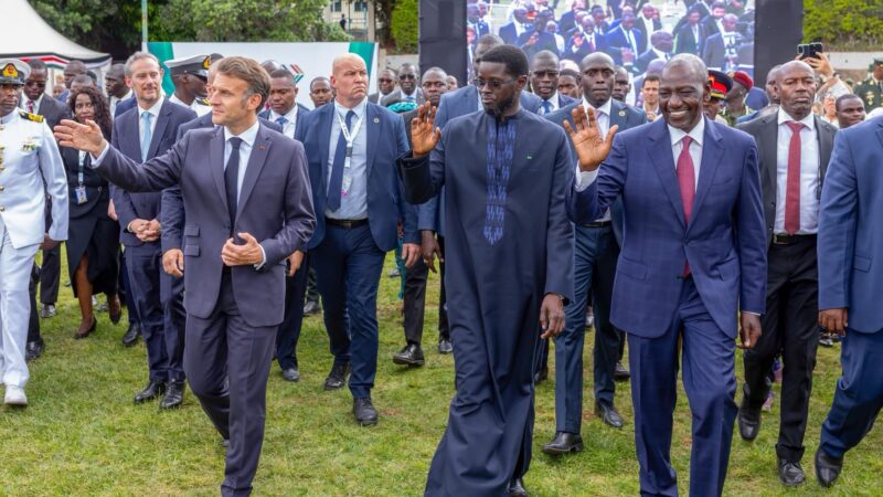 Bassirou Diomaye Faye remercie William Ruto après le sommet Africa Forward à Nairobi