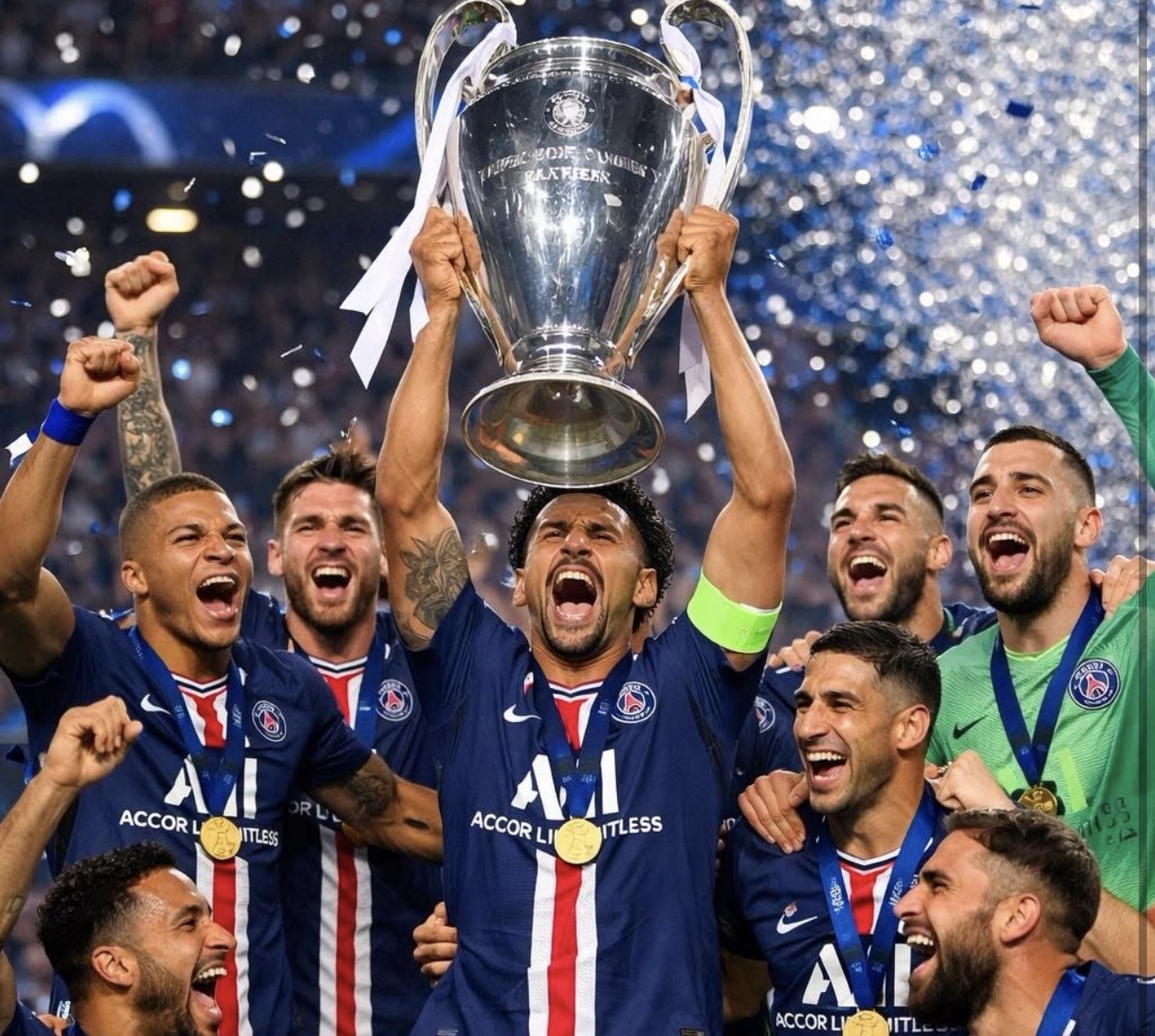Le PSG remporte sa deuxième Ligue des champions consécutive en battant Arsenal aux tirs au but