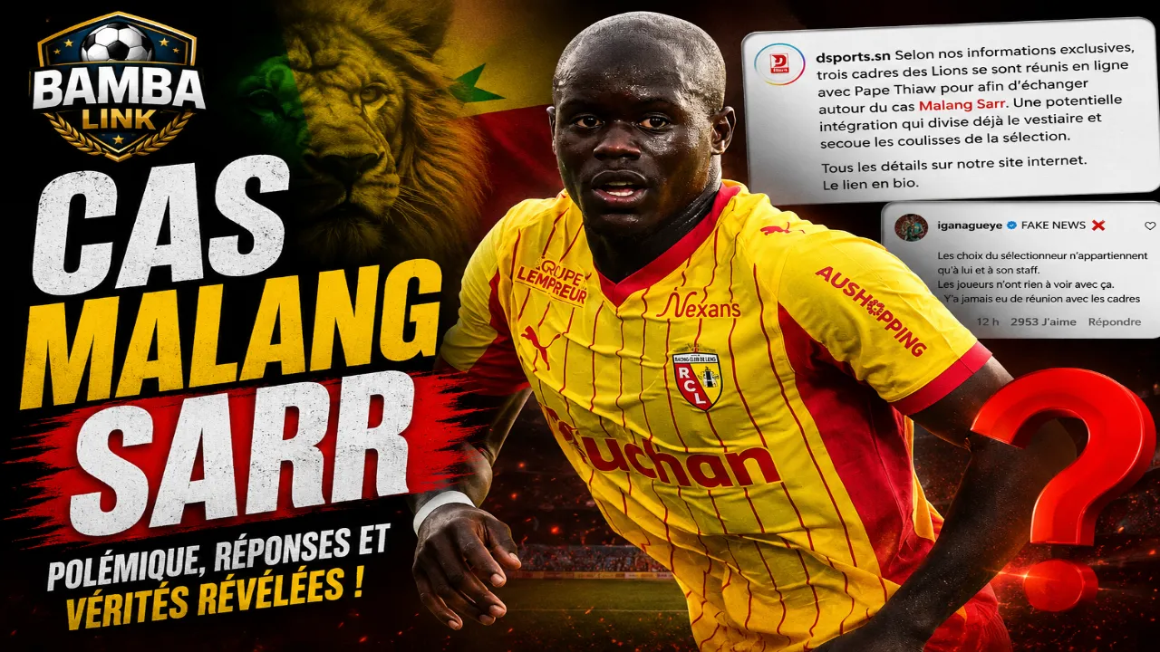 Cas Malang Sarr : grosse mise au point d’Idrissa Gana Gueye (Vidéo)
