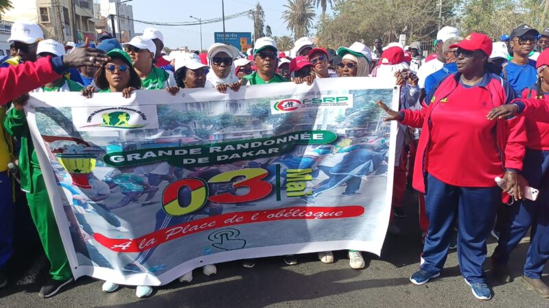 Ligue de Dakar : Forte mobilisation pour la 2e grande randonnée pédestre