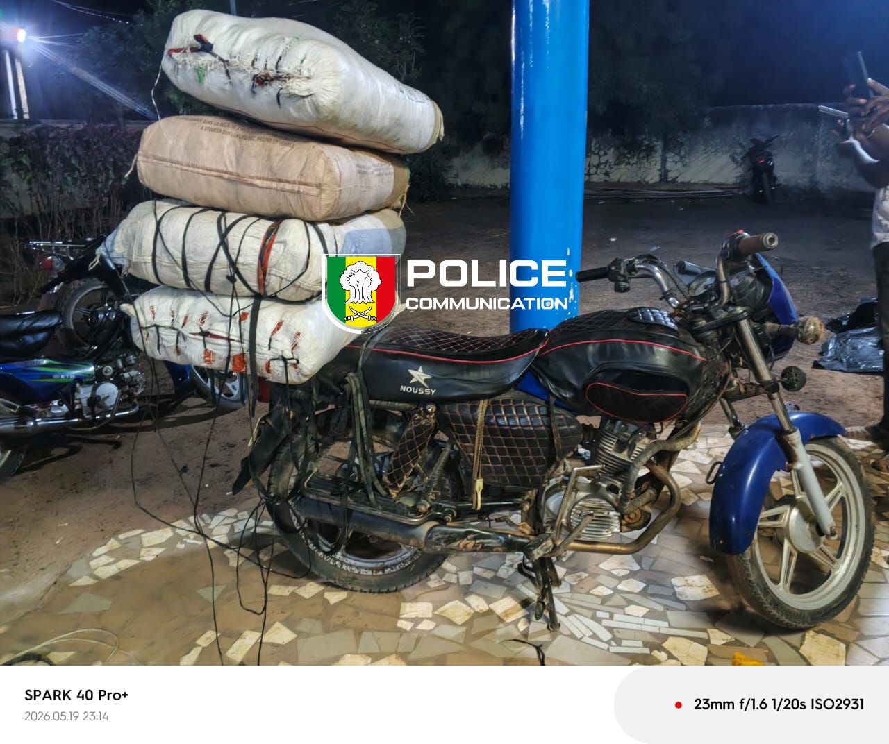 Trafic de drogue : La police intercepte 64 kg de chanvre indien à Sédhiou
