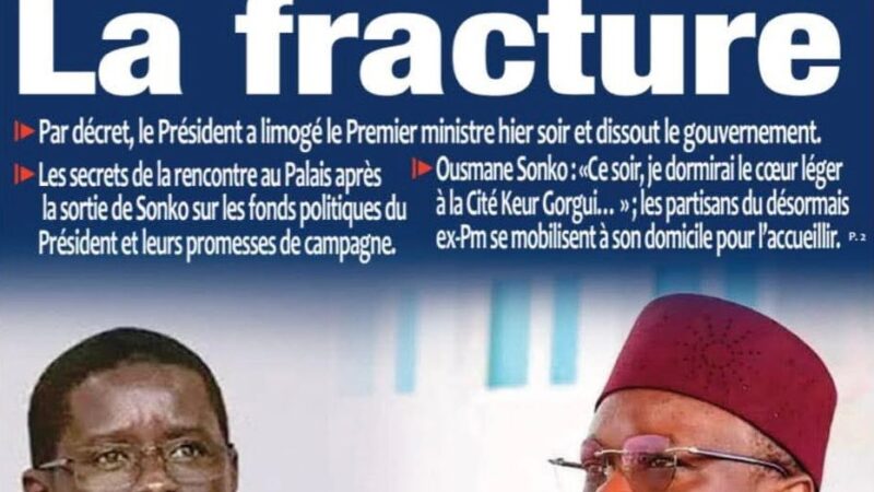 Découvrez les Unes des journaux sénégalais du samedi 23 mai 2026