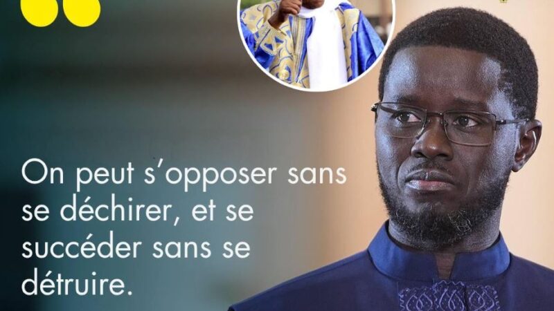 Le président Diomaye au centenaire de Wade : « Aucune querelle si vive soit-elle ne mérite que l&rsquo;on déchire le pays… »