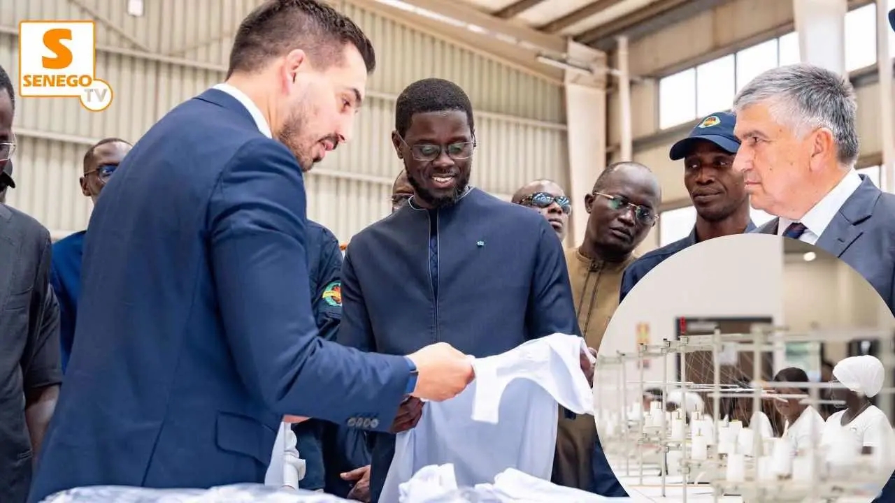 Diamniadio : Le Président Diomaye Faye inaugure l’usine AVCI Global Industrie (Senego Tv)