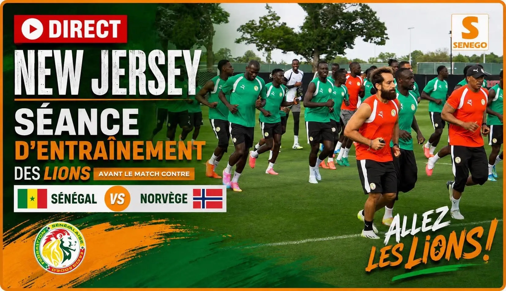 Mondial 2026 : Revivez la séance d’entraînement des Lions avant le match contre la Norvège