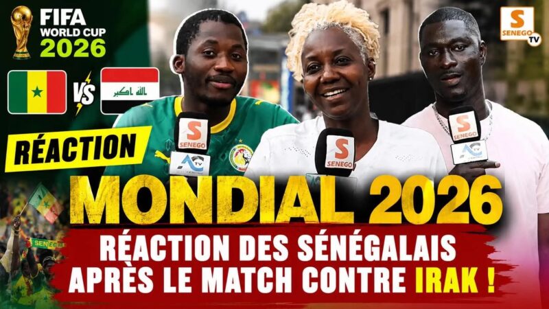 Victoire éclatante contre l&rsquo;Irak : la diaspora sénégalaise aux États-Unis exulte (Senego Tv)