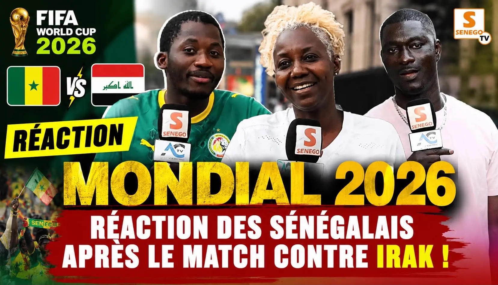 Victoire éclatante contre l’Irak : la diaspora sénégalaise aux États-Unis exulte (Senego Tv)