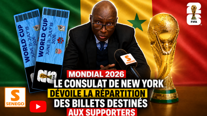 Mondial 2026 : le Consulat de New York dévoile la répartition des billets destinés aux supporters