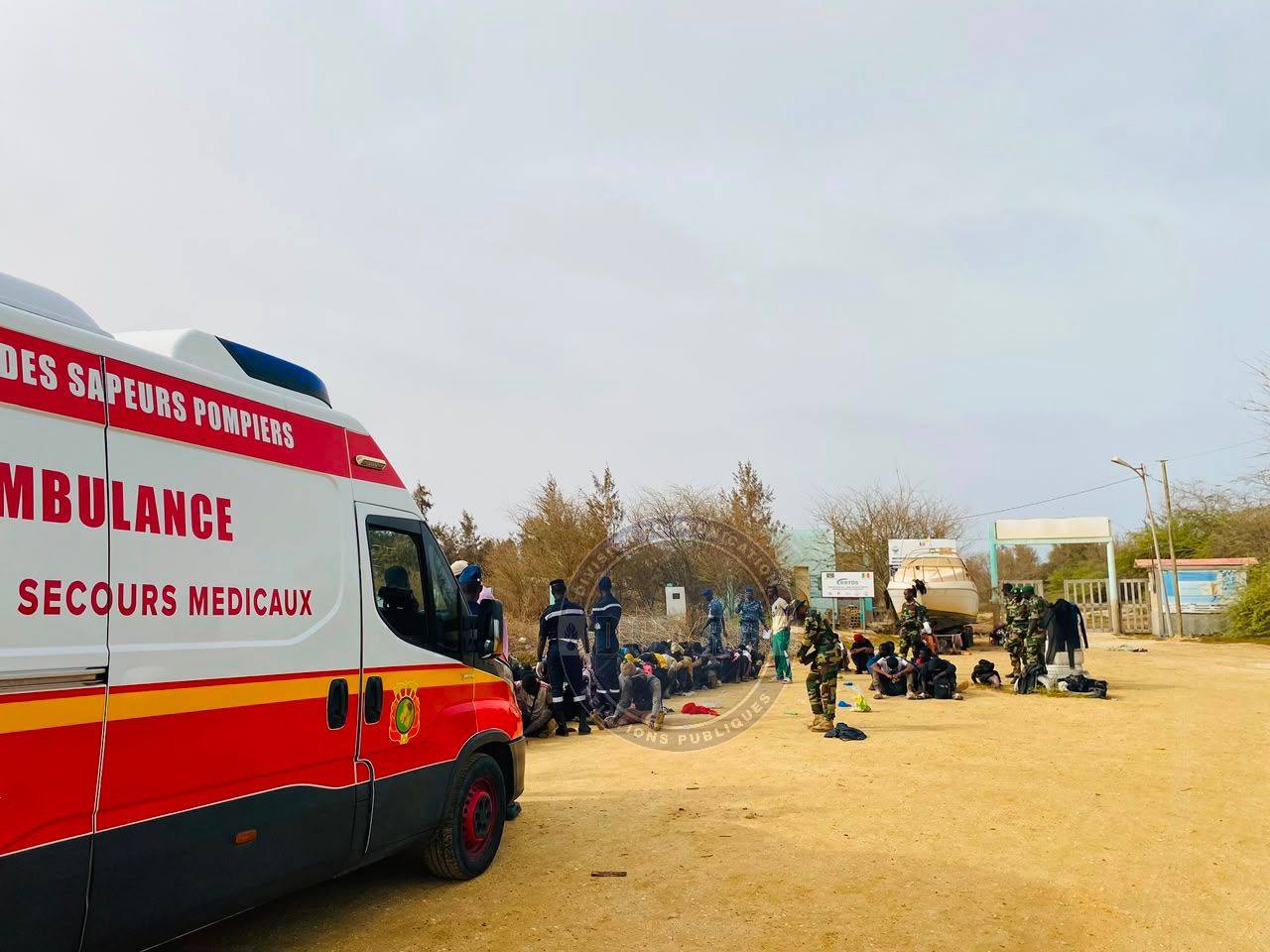 Saint-Louis : 126 candidats à la migration irrégulière secourus après huit jours en mer