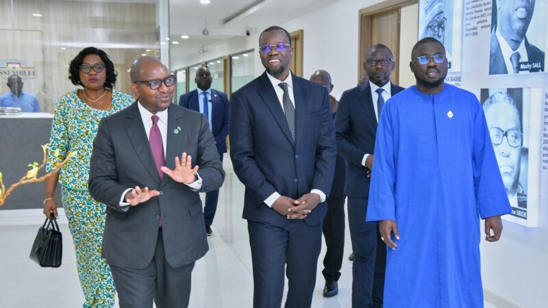Images de la rencontre entre Ousmane Sonko et le Président du Comité exécutif de l’institution parlementaire continentale…