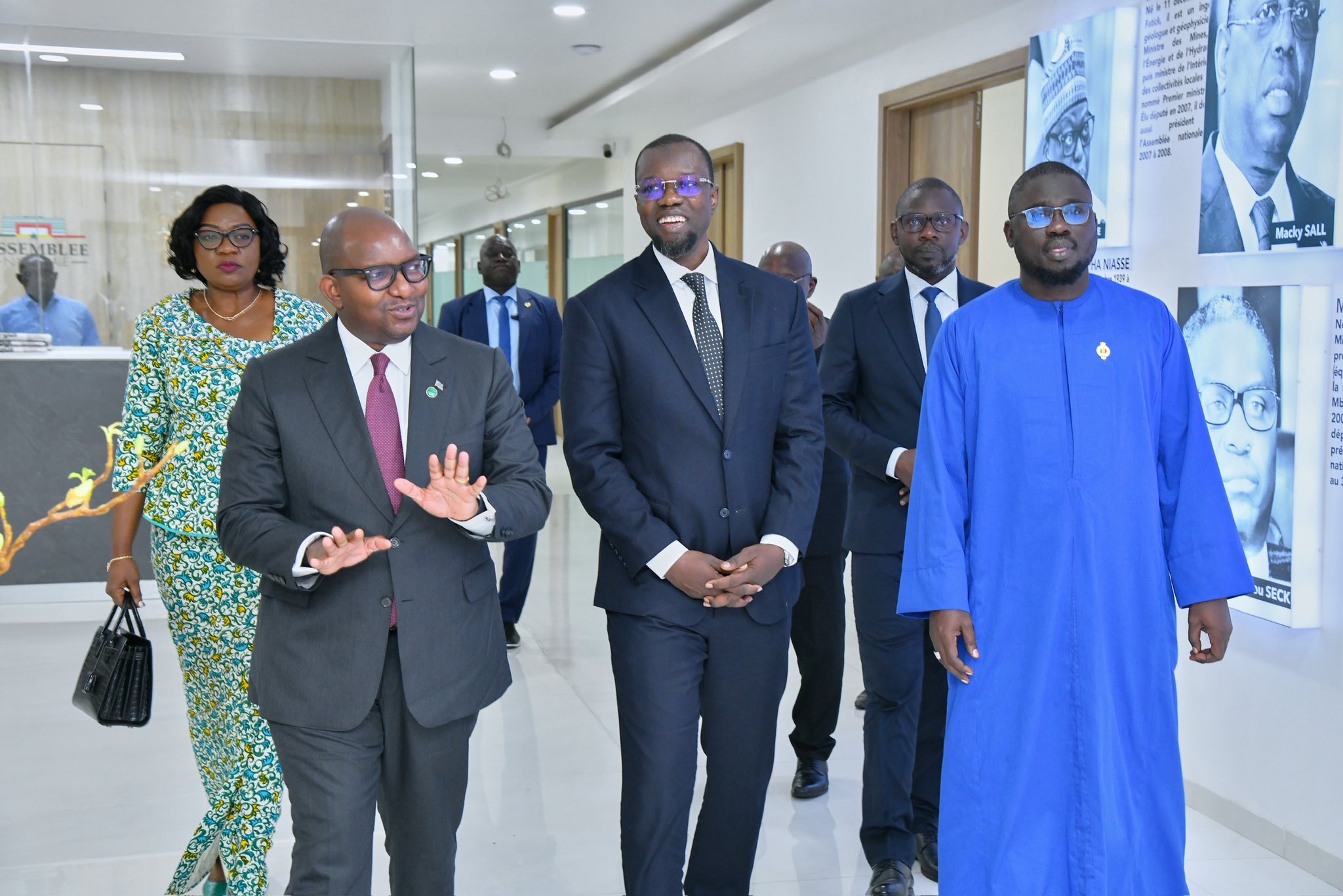 Images de la rencontre entre Ousmane Sonko et le Président du Comité exécutif de l’institution parlementaire continentale…