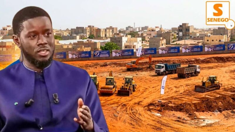 TER : Diomaye Faye lance les travaux de la future gare de Sébikotane (Senego TV)