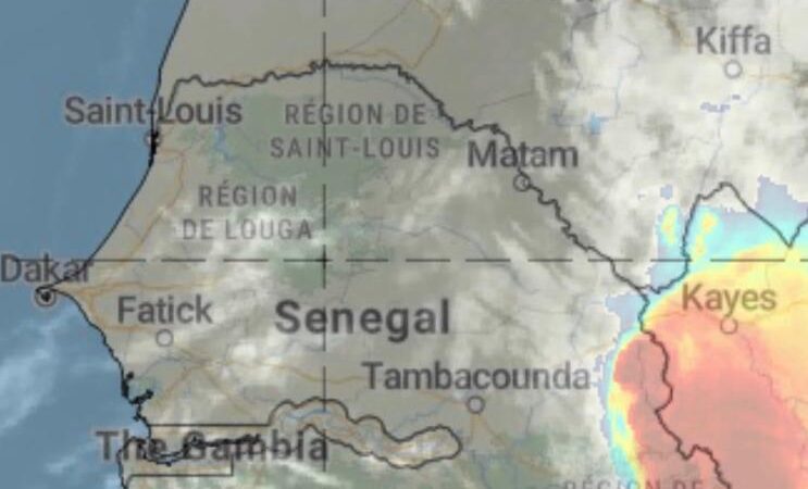 ANACIM annonce des pluies cette nuit et demain matin au Sénégal