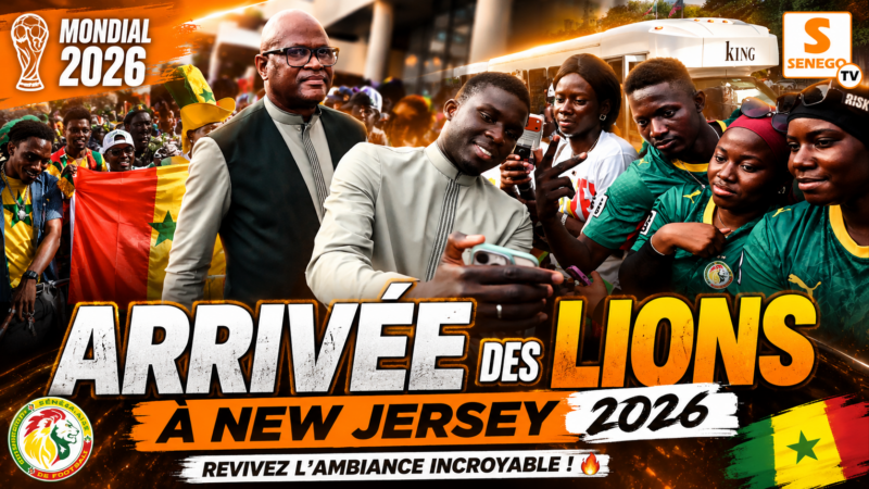 Revivez la folie autour des Lions du Sénégal au New Jersey !