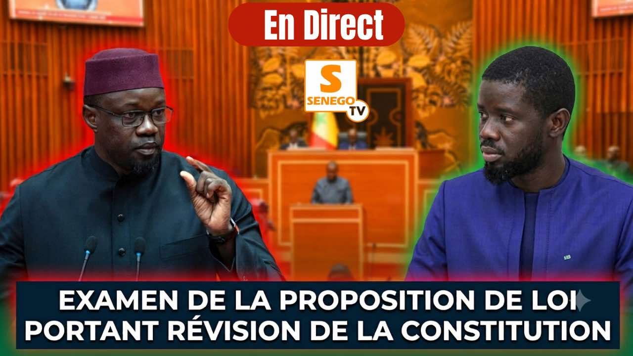 Direct Senego- Suivez en direct la séance plénière sur la Révision de la Constitution