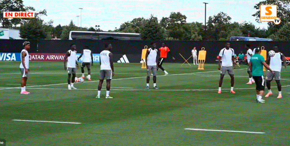 Suivez le dernier galop d’entrainement des Lions à la veille du match face à la France