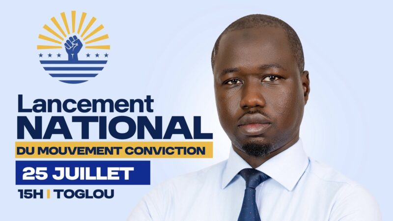 Politique : Khaly Diouf, ancien cadre de Rewmi, dévoile son mouvement politique « Conviction »