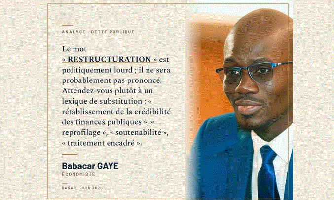 Babacar Gaye : « Ce gouvernement n’a pas été composé pour continuer, mais pour négocier »