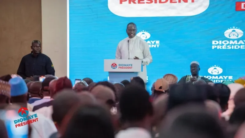 Abdourahmane Diouf «La coalition Diomaye Président veut un second mandat pour le président en 2029 »