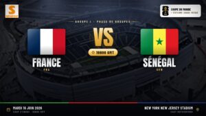 DIRECT - Mondial 2026 : France vs Sénégal, suivez le 1er match du groupe I en live sur Senego