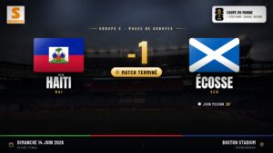 Haïti - Écosse (0-1) : 1er match du groupe C, le résumé du match et les notes des joueurs (Mondial 2026)