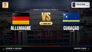 DIRECT - Mondial 2026 : Allemagne vs Curaçao, suivez 1er match du groupe E en live sur Senego
