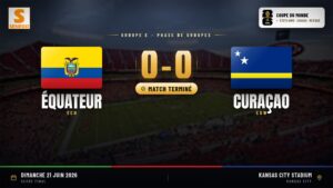 Équateur - Curaçao (0-0) : match nul vierge, Équateur en retard, Curaçao résiste, les notes