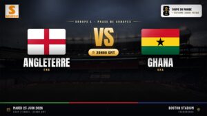 DIRECT - Mondial 2026 : Angleterre vs Ghana, suivez le choc du groupe L en live sur Senego