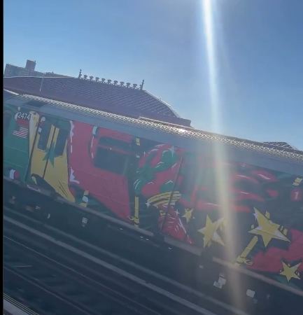 Coupe du monde : Le métro de New York se pare des couleurs du Sénégal
