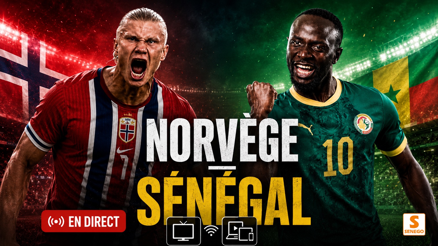 Norvège – Sénégal : RTS1, Max it TV, streaming en live… comment regarder le match en direct